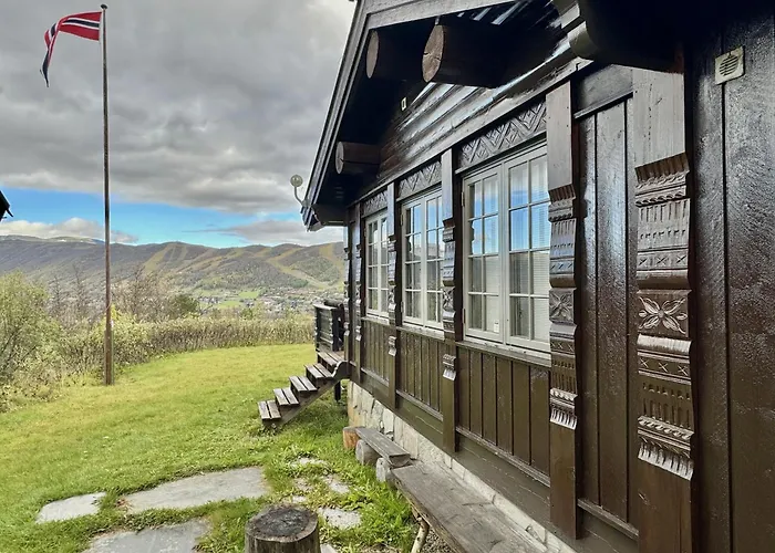 Сasa de vacaciones Large With Spectacular Views In Geilo